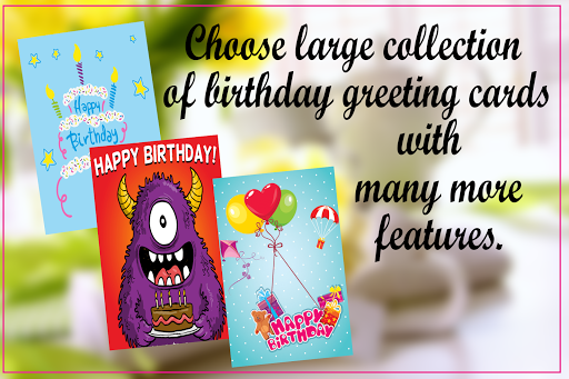 Birthday Greetings - Image screenshot of android app