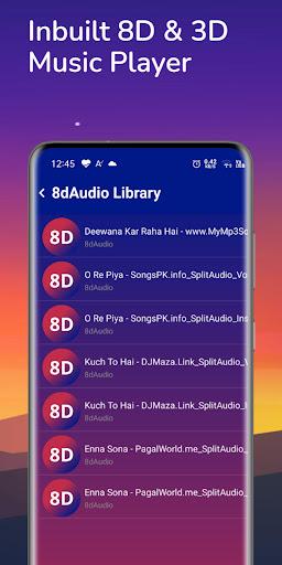 ۸D Audio Converter & ۸D Music - عکس برنامه موبایلی اندروید