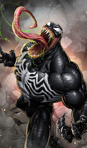 Spiderman Venom Symbiote 4K tải xuống hình nền