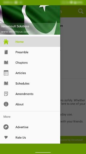 Constitution of Pakistan 1973 - Image screenshot of android app