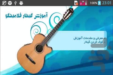 آموزش گیتار فلامینگو (فیلم) - Image screenshot of android app