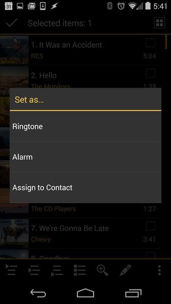 MediaMonkey Ringtone Maker - Image screenshot of android app