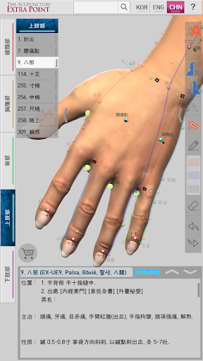 The Acupuncture of Extra Point Lite - عکس برنامه موبایلی اندروید