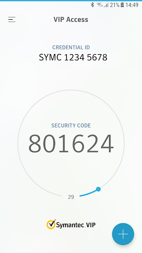 VIP Access - Image screenshot of android app