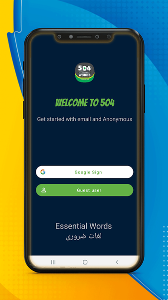 504 Essential Words + Videos - Image screenshot of android app