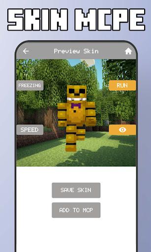 FNAF Skins MOD for MCPE - Image screenshot of android app
