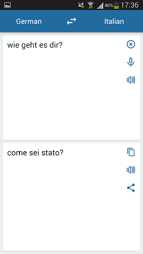 German Italian Translator - عکس برنامه موبایلی اندروید