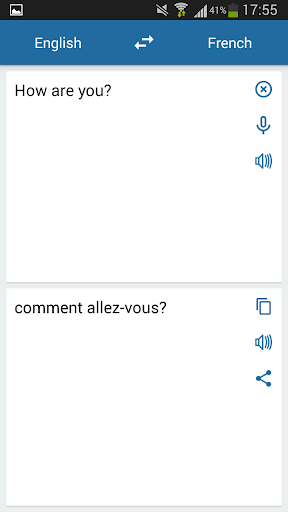 French English Translator - Image screenshot of android app