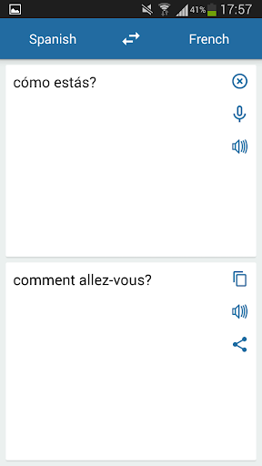 French Spanish Translator - عکس برنامه موبایلی اندروید