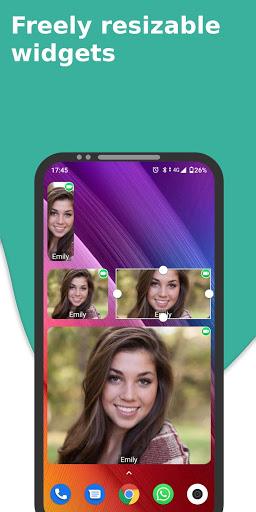 Video Call Widget for Whatsapp - Image screenshot of android app