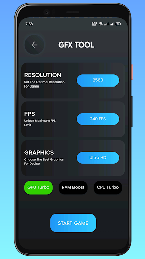 Fire Sensitivity GFX Tool - Image screenshot of android app