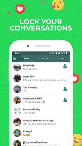 Chat Locker - عکس برنامه موبایلی اندروید