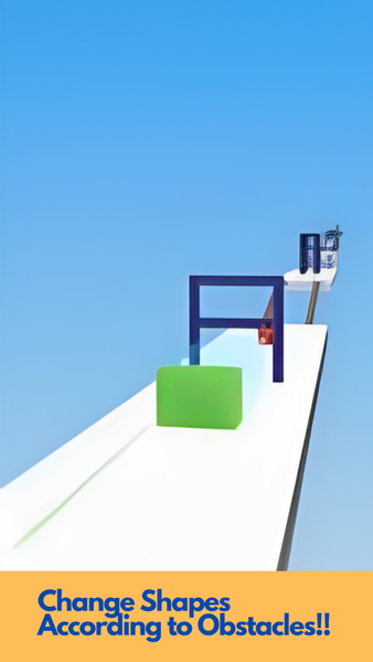 Jelly Shape Shifter Super Run - Gameplay image of android game