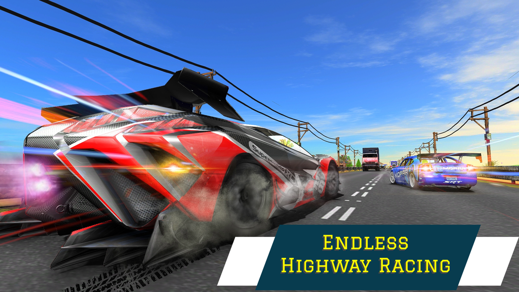 Speed Car Race Highway Traffic - عکس بازی موبایلی اندروید