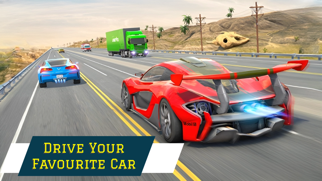 Speed Car Race Highway Traffic - عکس بازی موبایلی اندروید