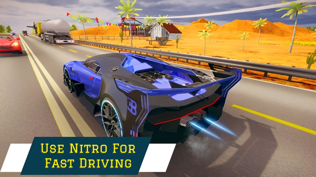 Speed Car Race Highway Traffic - عکس بازی موبایلی اندروید