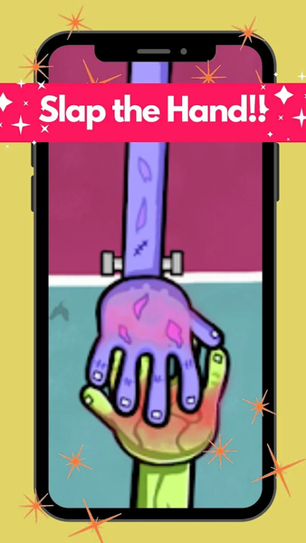 Slap Hands Red-Fist Slap Champ - Gameplay image of android game