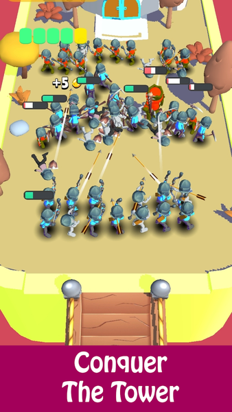 Empire Clash- Tower Takeover - Gameplay image of android game