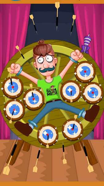 Dart Wheel-Dart Game Champ - عکس بازی موبایلی اندروید