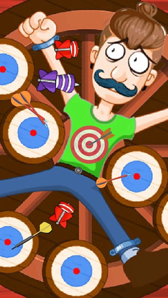 Dart Wheel-Dart Game Champ - Gameplay image of android game