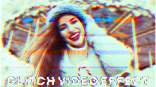 Glitch Video Maker - VHS Video Effect - Image screenshot of android app