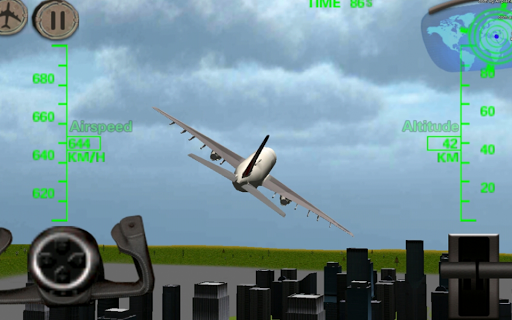 3D Airplane Flight Simulator - عکس بازی موبایلی اندروید