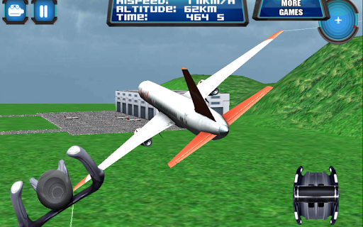 3D Plane Flight Fly Simulator - عکس بازی موبایلی اندروید