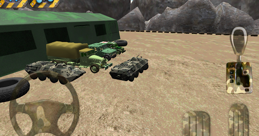 Army Parking 3D - Gameplay image of android game