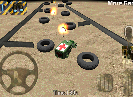 Army Parking 3D - Gameplay image of android game