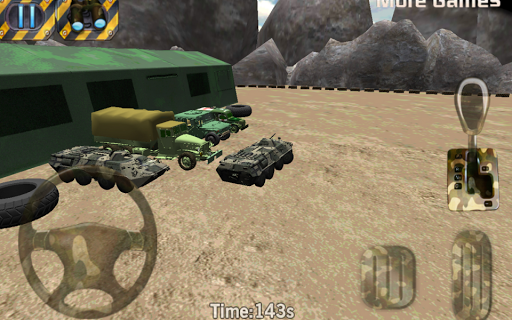 Army Parking 3D - Gameplay image of android game