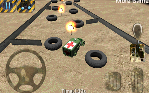 Army Parking 3D - Gameplay image of android game