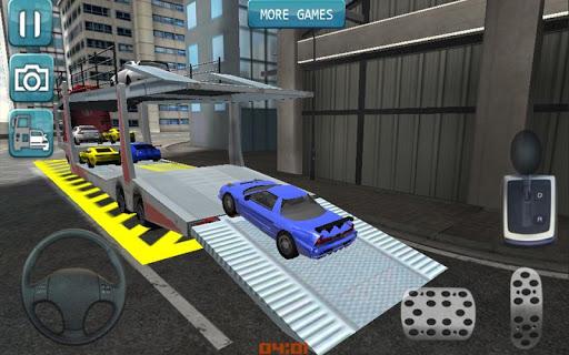 Car Transport Parking Extended - Gameplay image of android game