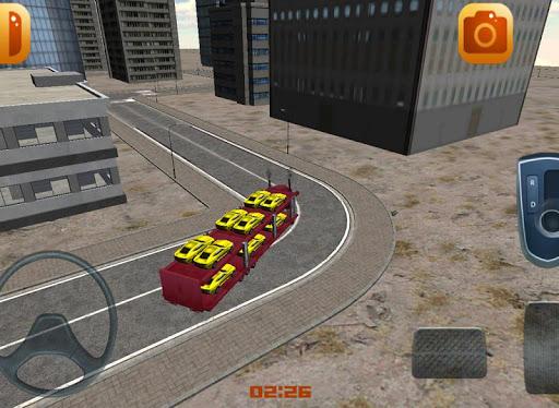 Car Transporter Parking Game - Gameplay image of android game