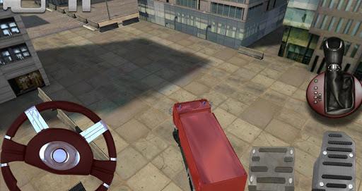 Fire Rescue Parking 3D HD - Gameplay image of android game