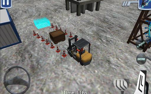 Forklift madness 3D simulator - عکس بازی موبایلی اندروید