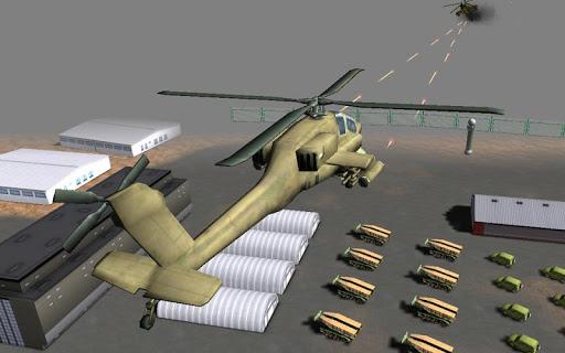 Heli battle: 3D flight game - Gameplay image of android game