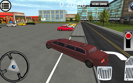 Limousine City Parking 3D - عکس بازی موبایلی اندروید