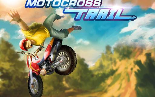 Motocaross Trail - Gameplay image of android game