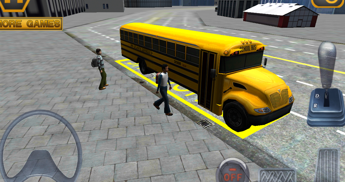 School Bus Extended - Gameplay image of android game
