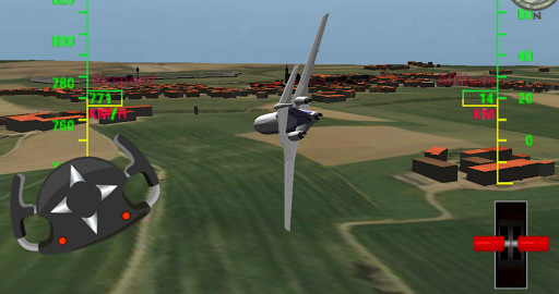 Airplane 3D flight simulator - عکس بازی موبایلی اندروید