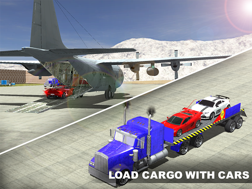 Airplane Pilot Car Transporter - Gameplay image of android game