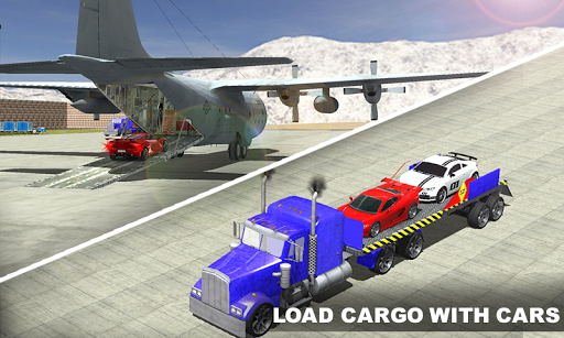 Airplane Pilot Car Transporter - Gameplay image of android game