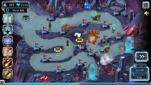 Alien Assault: Tower Defense - Gameplay image of android game