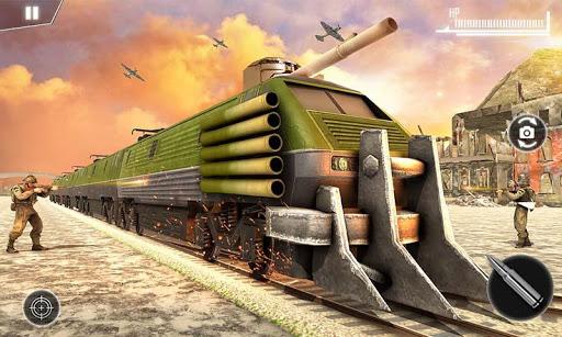 Army Train Shooter: Train Game - Gameplay image of android game