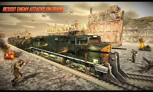 Army Train Shooter: Train Game - عکس بازی موبایلی اندروید