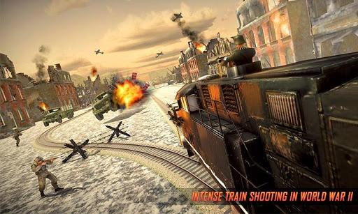 Army Train Shooter: Train Game - عکس بازی موبایلی اندروید