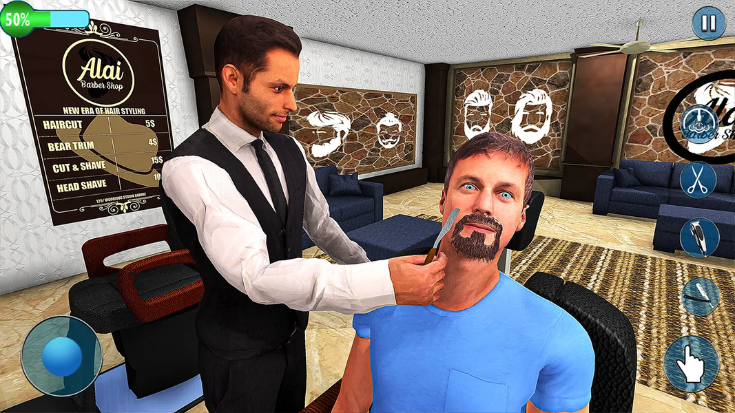 Barber Shop- Hair Tattoo Games - عکس بازی موبایلی اندروید