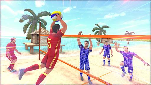 Volleyball 3D Offline Sim Game - عکس برنامه موبایلی اندروید