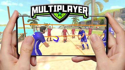 Volleyball ۳D Offline Sim Game - عکس برنامه موبایلی اندروید