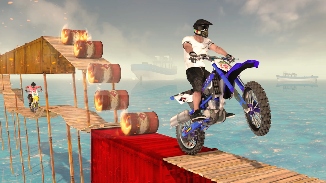 Bike Stunt Game : Bike Race ۳D - عکس بازی موبایلی اندروید